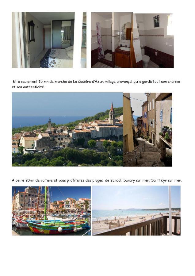 Les Arbousiers Villa La Cadiere-d'Azur Buitenkant foto
