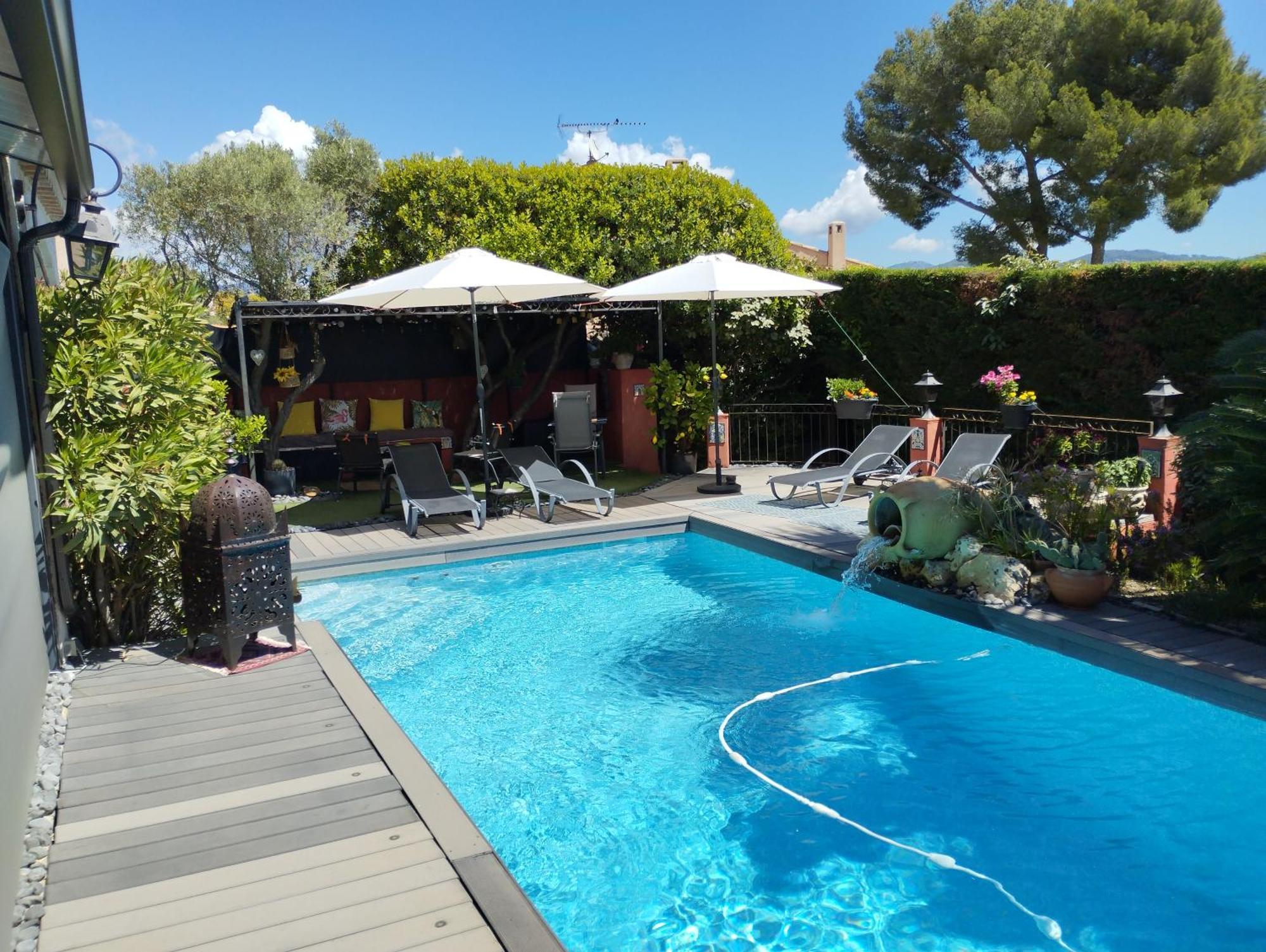 Les Arbousiers Villa La Cadiere-d'Azur Buitenkant foto