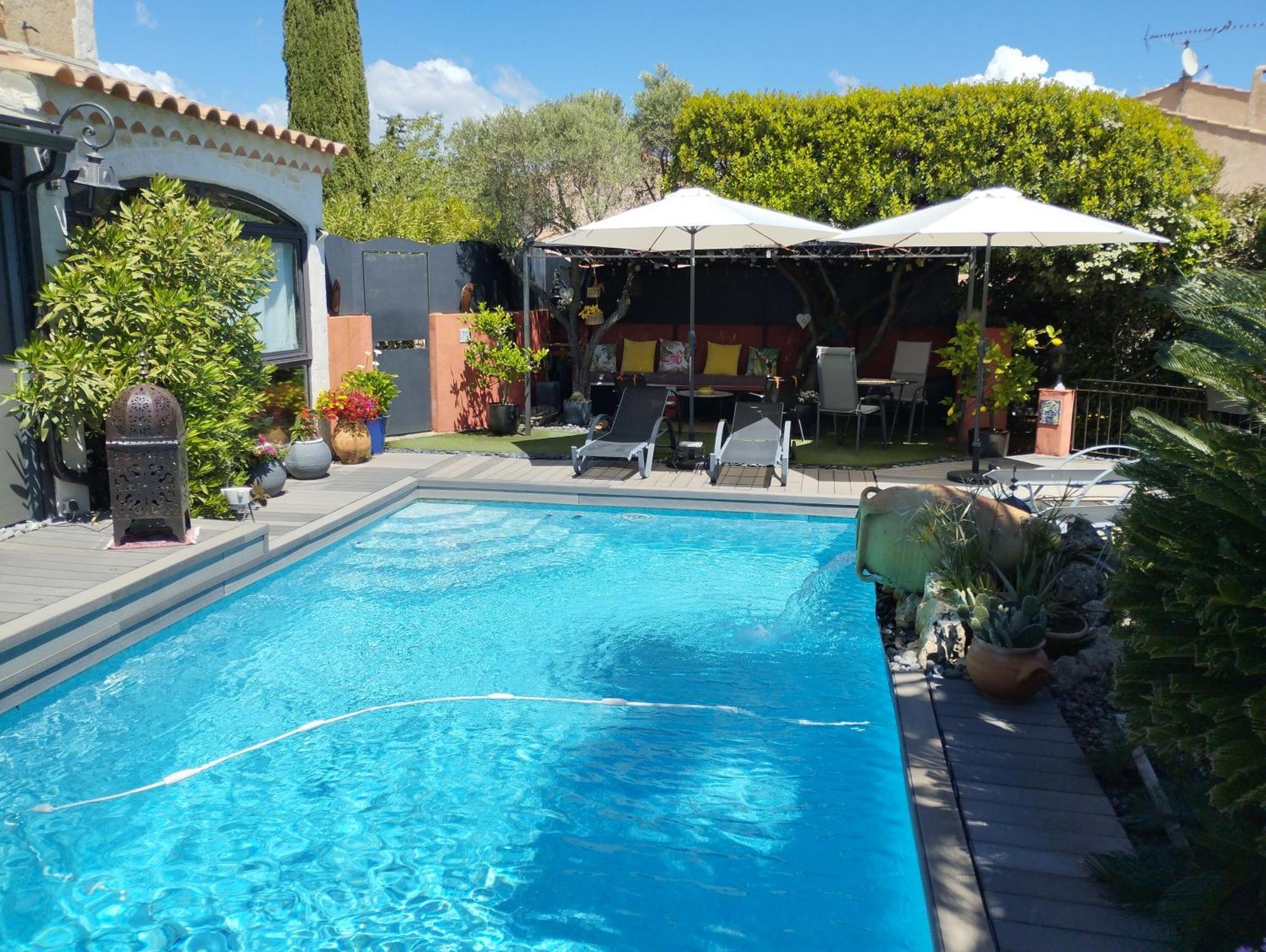 Les Arbousiers Villa La Cadiere-d'Azur Buitenkant foto